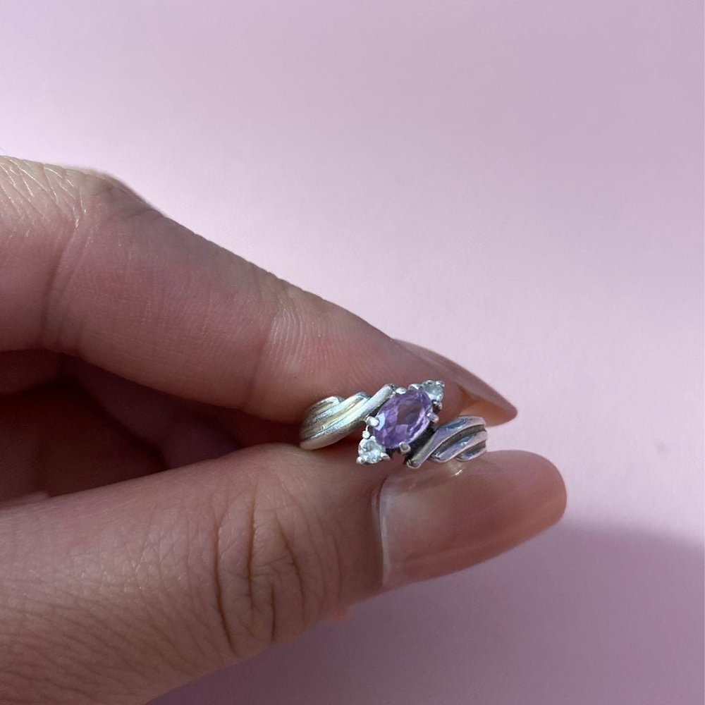 Sterling Silver Amethyst Ring